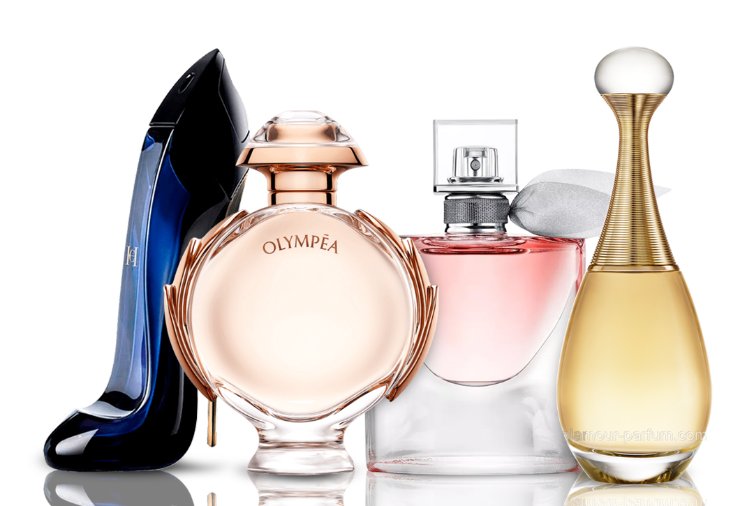 Parfümset mit 4 Parfüms | Good Girl + Olympea + La Vie Est Belle + J’adore 100 ml